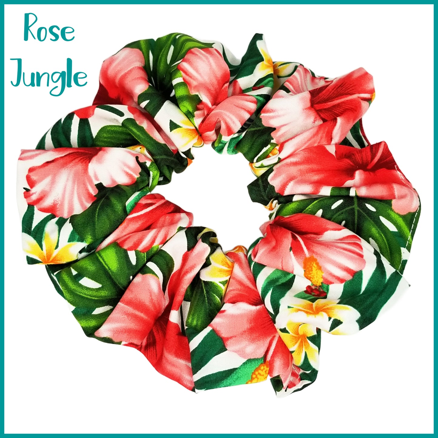 GIANT HAWAIIAN SCRUNCHIES