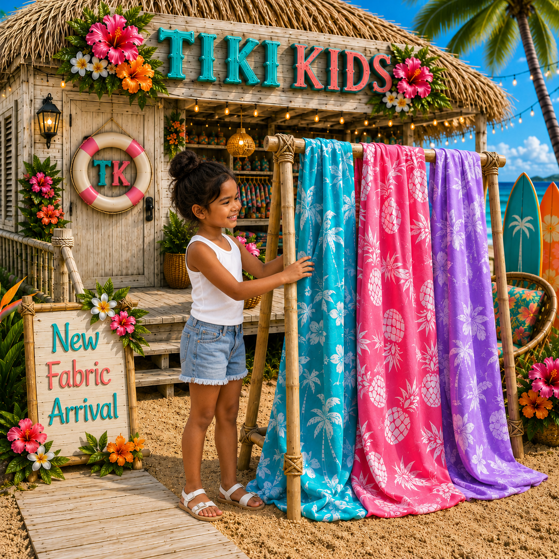 Chapter 1:  Tiana & The Magical Fabric Rack