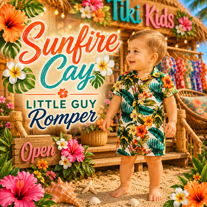 Sunfire Cay Little Guy Romper