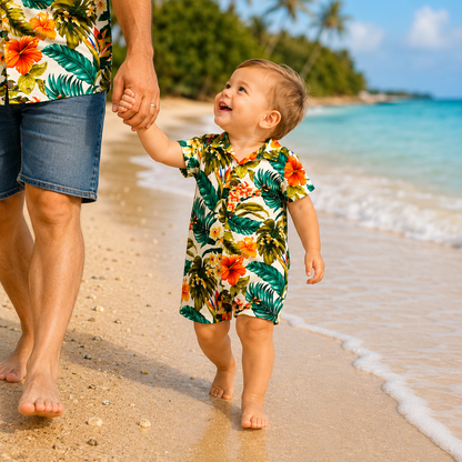 Sunfire Cay Little Guy Romper