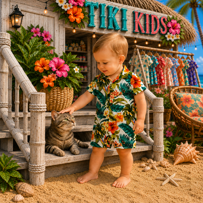 Sunfire Cay Little Guy Romper