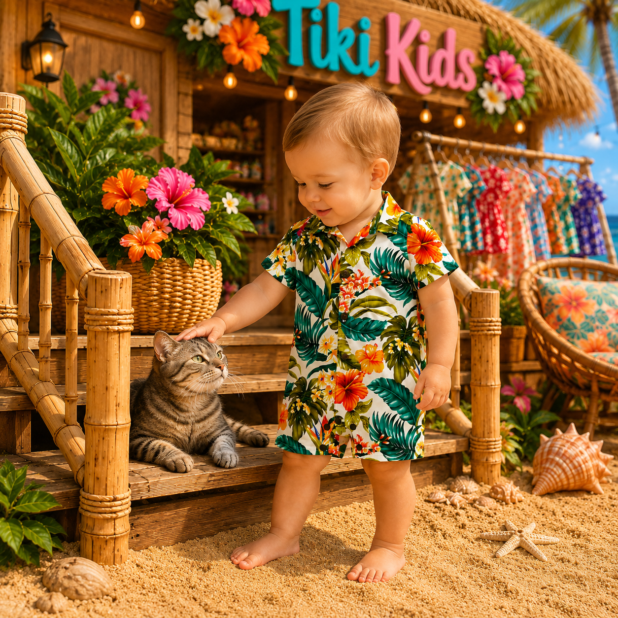 Sunfire Cay Little Guy Romper
