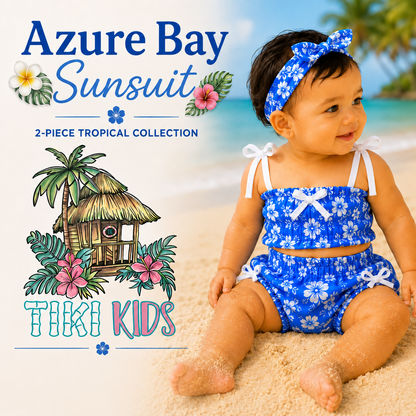 Azure Bay 2-Piece Sunsuit