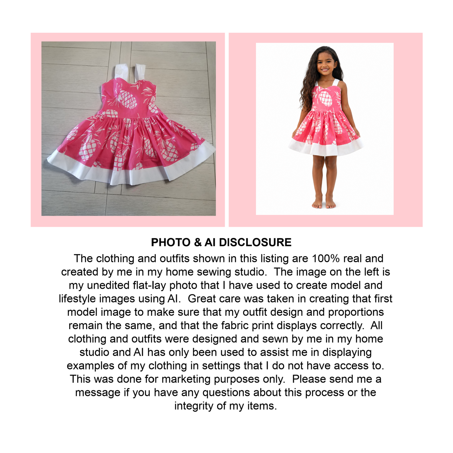 Aloha Pineapple Party Dress