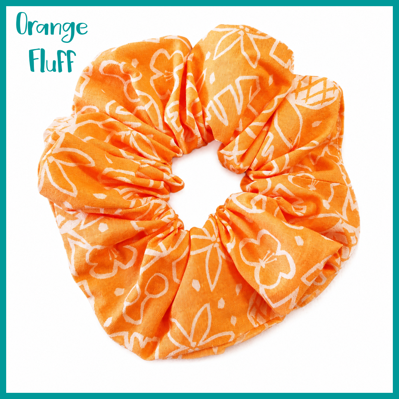 GIANT HAWAIIAN SCRUNCHIES