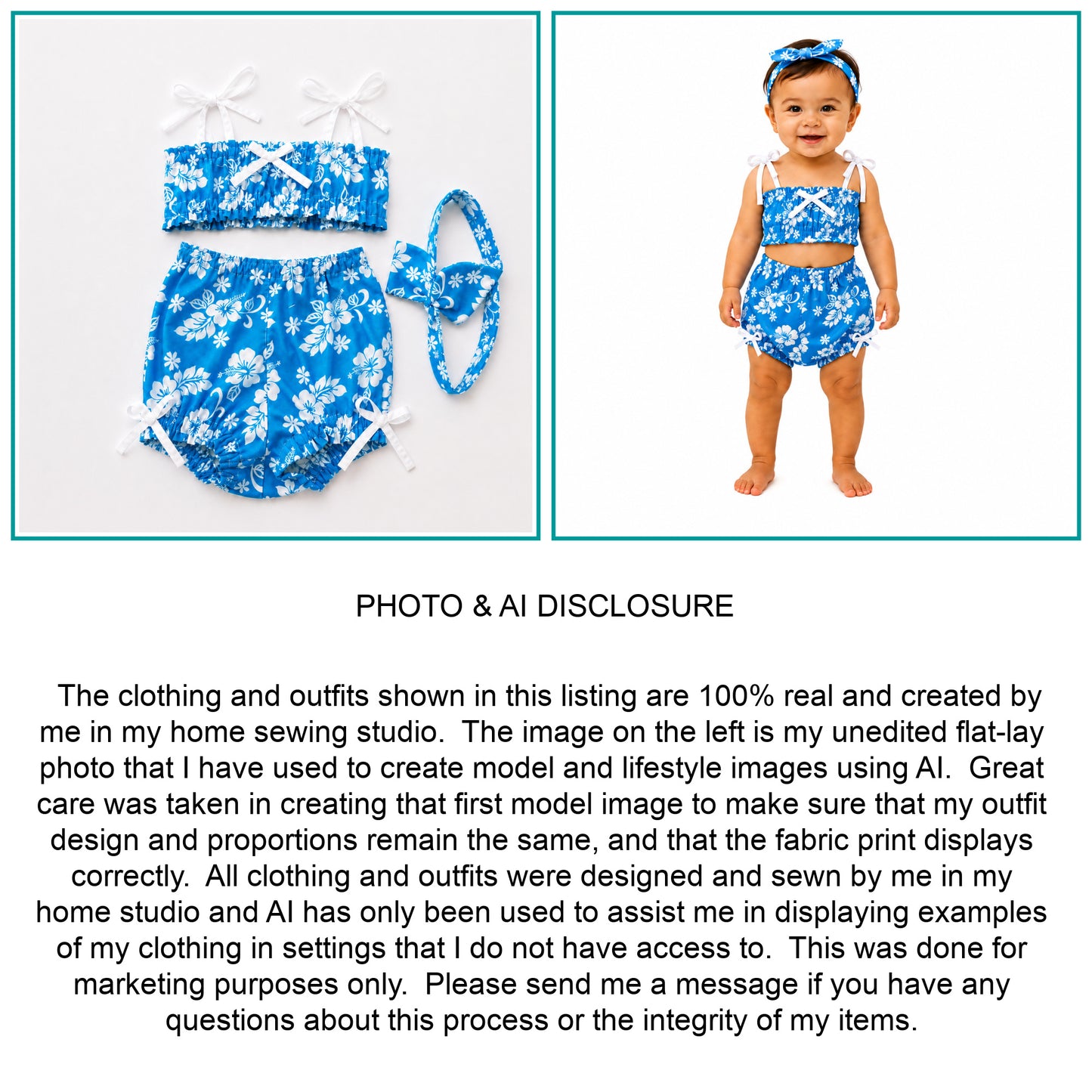 Azure Bay 2-Piece Sunsuit