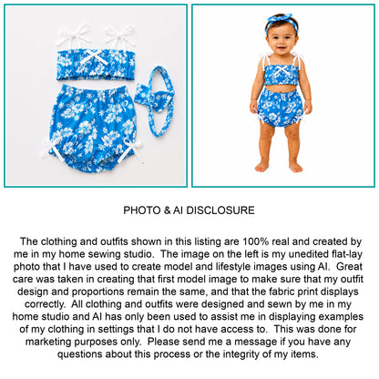 Azure Bay 2-Piece Sunsuit