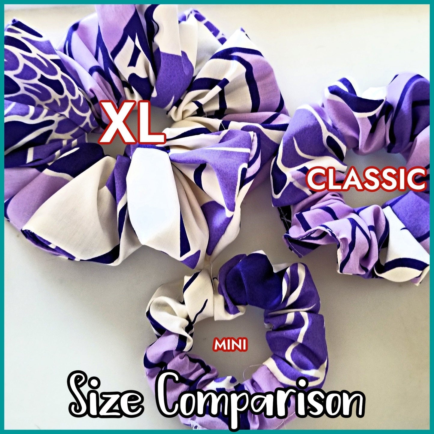 Giant Hawaiian Scrunchie, Rose Jungle XL Scrunchie