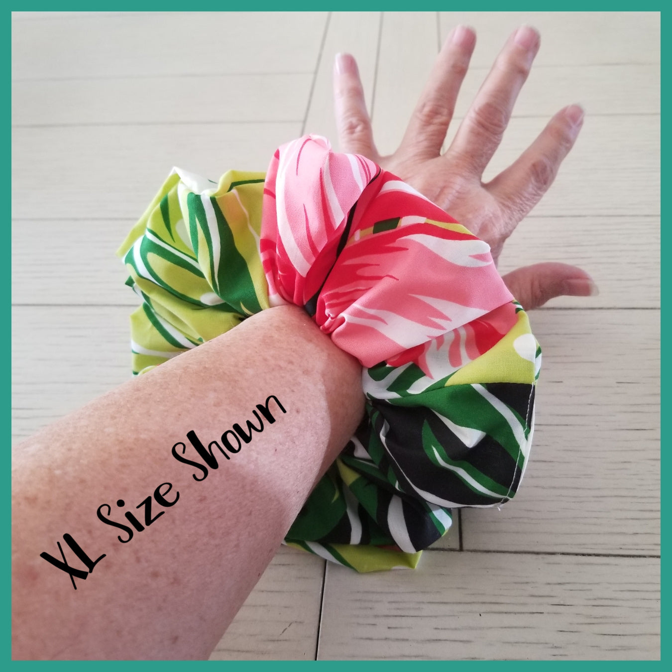 Giant Hawaiian Scrunchie, Leis & Luaus XL Scrunchie