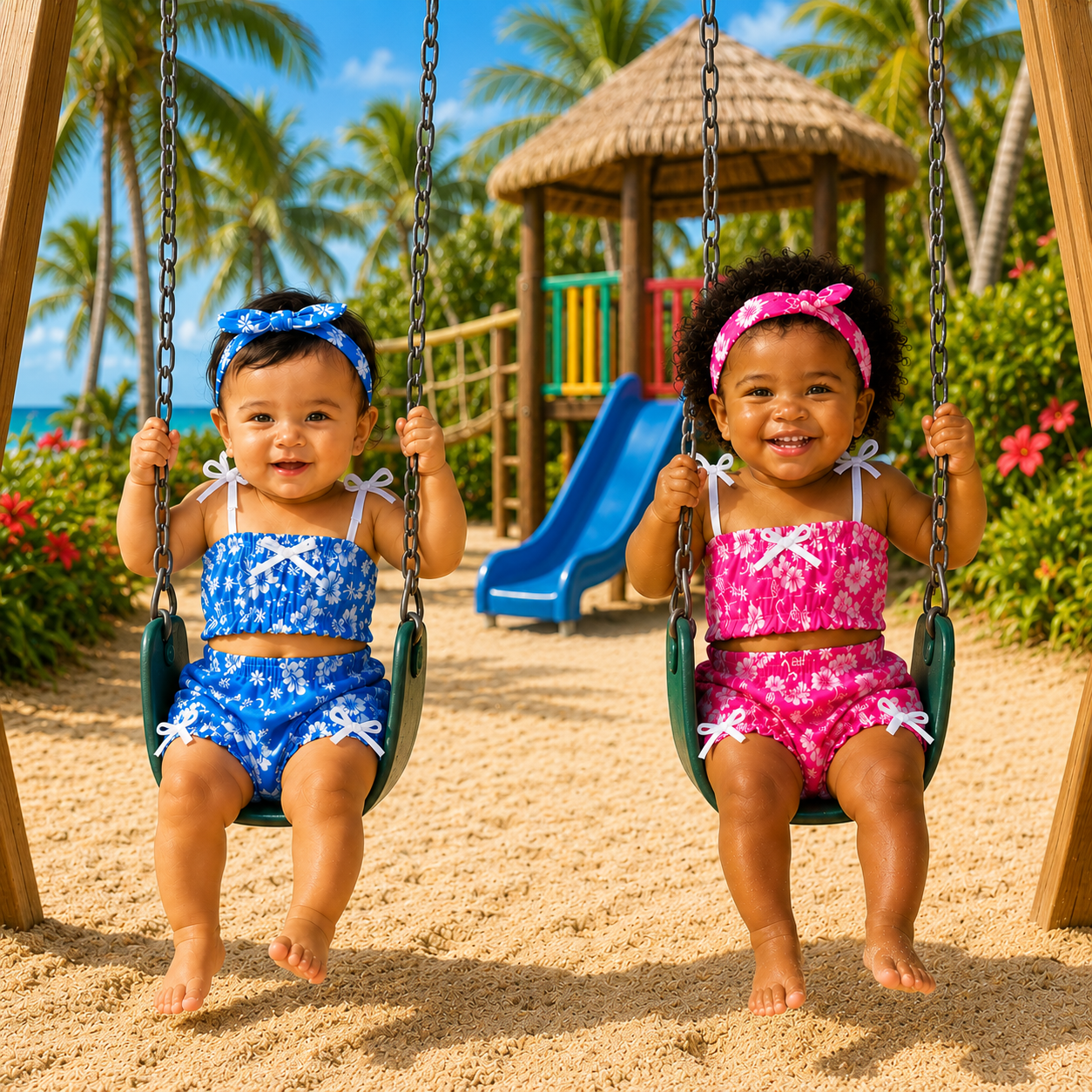 Azure Bay 2-Piece Sunsuit