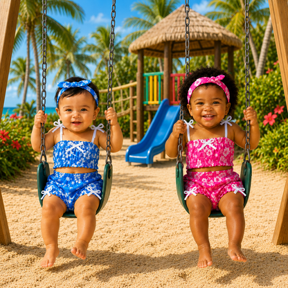 Azure Bay 2-Piece Sunsuit