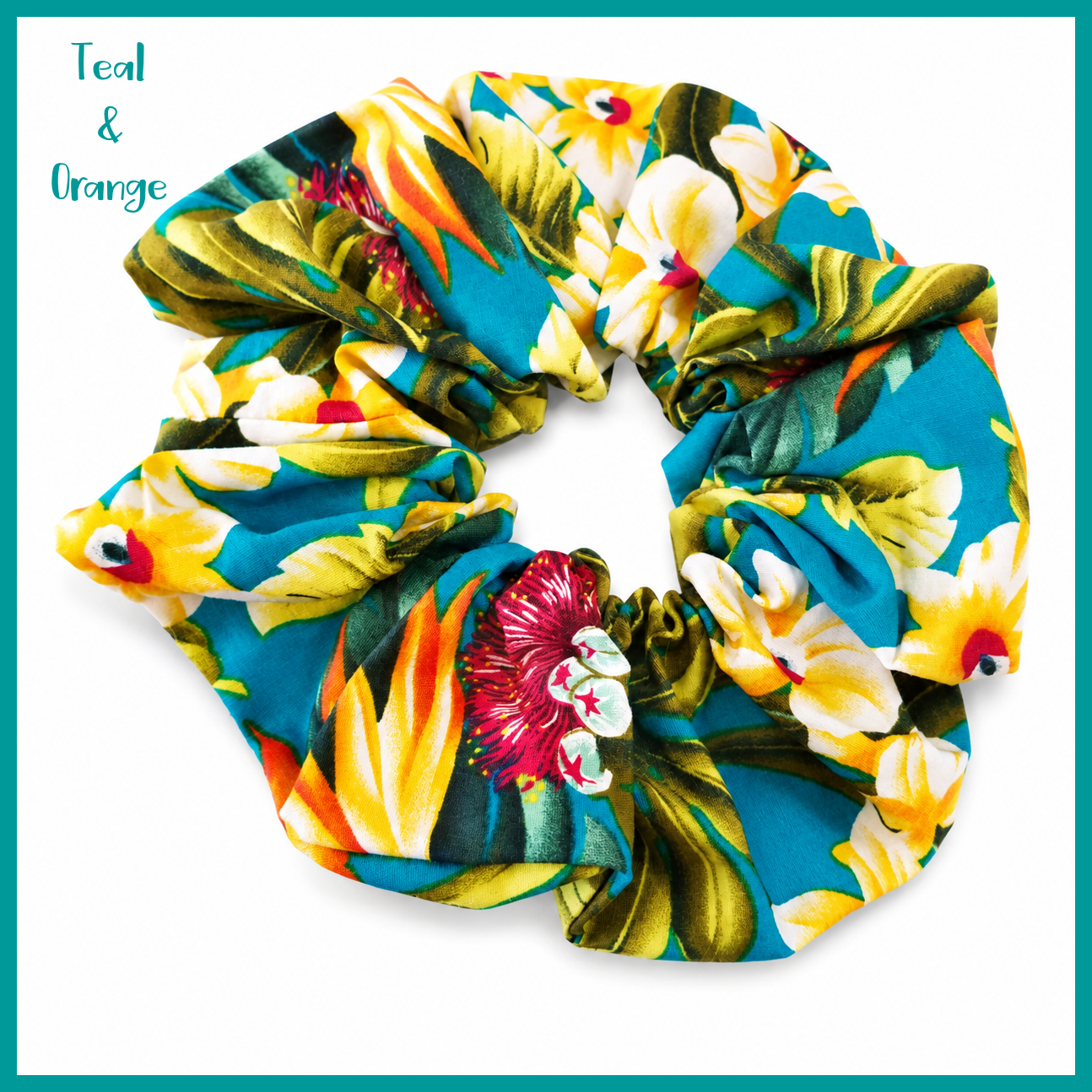 GIANT HAWAIIAN SCRUNCHIES