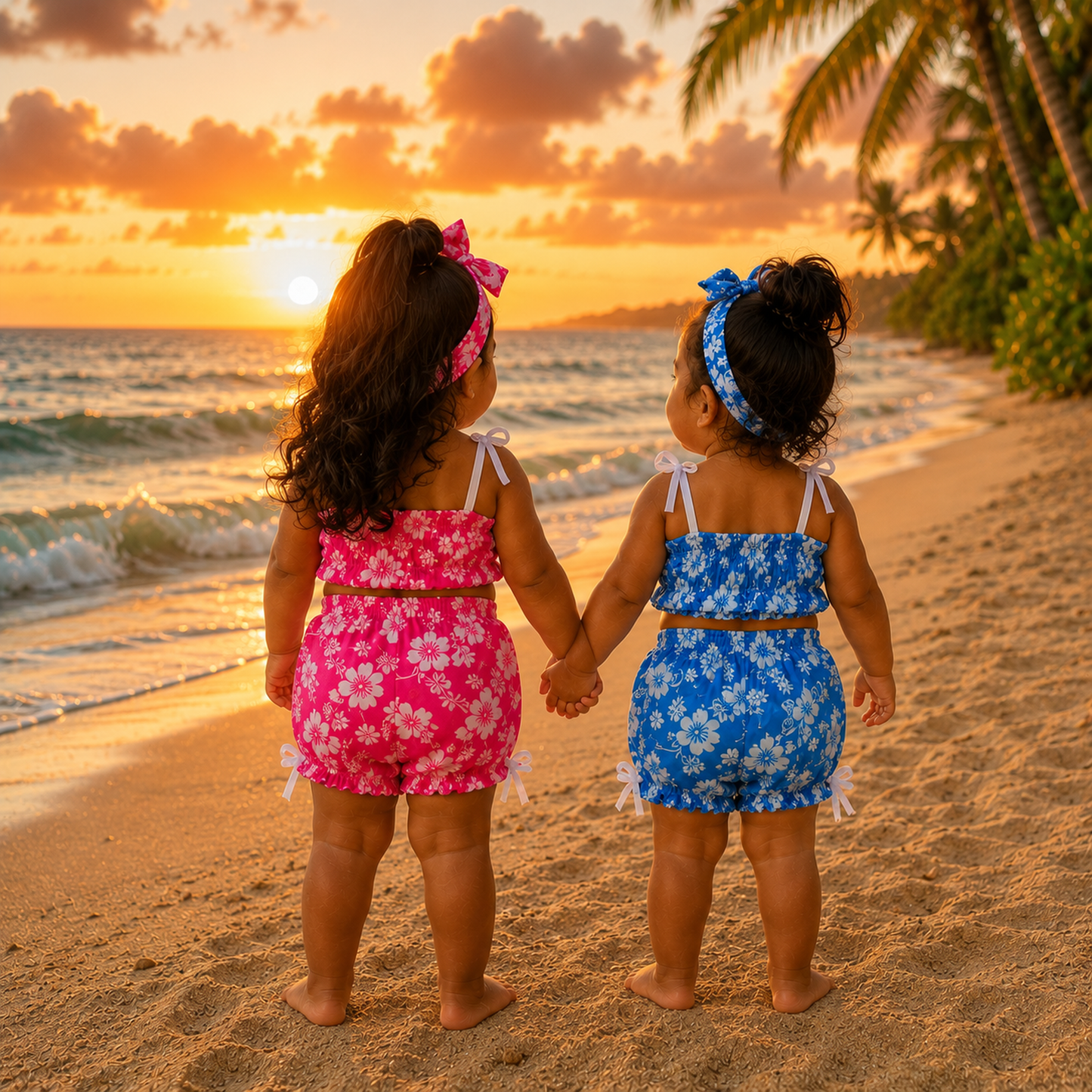 Azure Bay 2-Piece Sunsuit