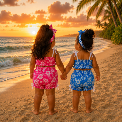 Azure Bay 2-Piece Sunsuit